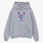 Толстовка худи оверсайз