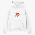 Толстовка худи оверсайз