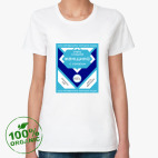 Женская футболка органик