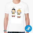 Мужская спортивная футболка