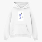 Толстовка худи оверсайз