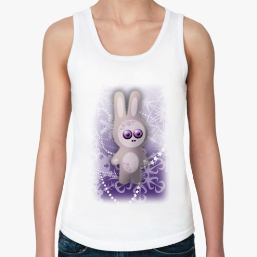 Женская майка с принтом Зая