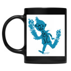 Кружка цветная UV-DTF