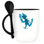 Кружка с ложкой