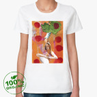 Женская футболка органик