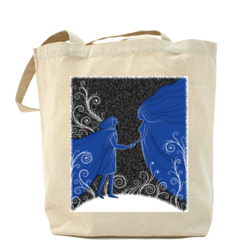 Сумка шоппер с принтом  Тингол и Мелиан