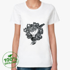 Женская футболка органик