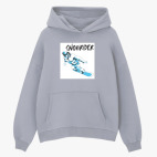 Толстовка худи оверсайз