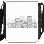 Landscape with a city street