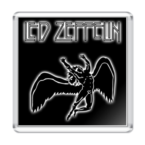 Магнит с принтом Led Zeppelin