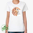 Женская футболка органик