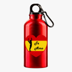 Металлическая бутылка 400 мл UV-DTF