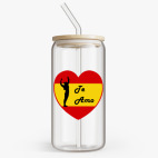 Банка с бамбуковой крышкой