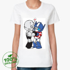 Женская футболка органик