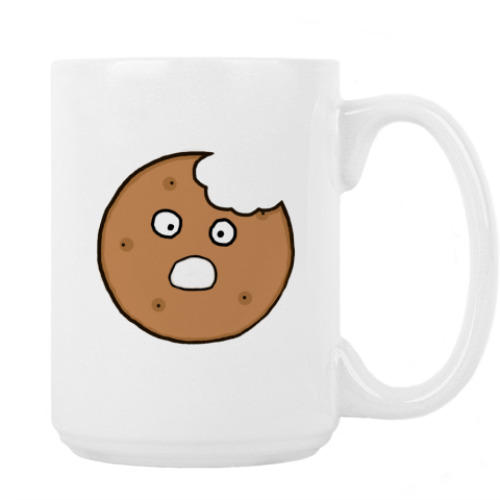 Кружка с принтом Печенье