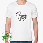 Мужская футболка органик