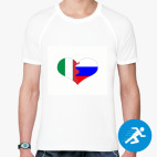 Мужская спортивная футболка