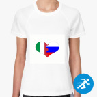 Женская спортивная футболка