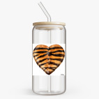 Банка с бамбуковой крышкой