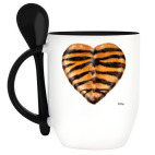 Кружка с ложкой