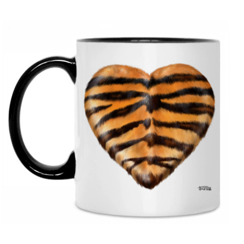 Кружка с принтом TigerHeart