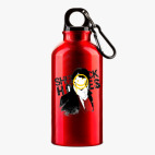 Металлическая бутылка 400 мл UV-DTF