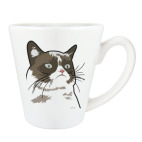 Кружка латте (360 мл) Grumpy Cat