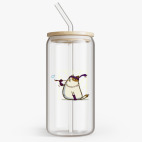 Банка с бамбуковой крышкой