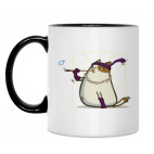 Кружка двухцветная