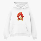 Толстовка худи оверсайз