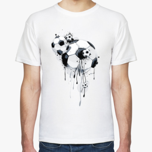 Футболка с принтом Футбол