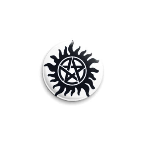 Значок 25мм с принтом Demon Seal (SPN31)