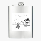 Фляжка стальная