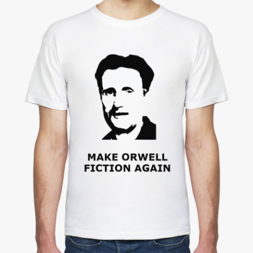 Футболка с принтом Оруэлл