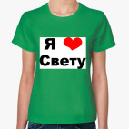 Женская футболка
