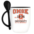 Кружка с ложкой