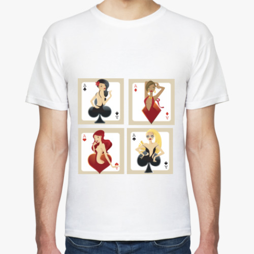 Футболка с принтом Карты