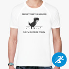 Мужская спортивная футболка