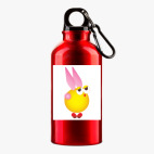 Металлическая бутылка 400 мл UV-DTF