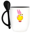 Кружка с ложкой