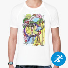 Мужская спортивная футболка