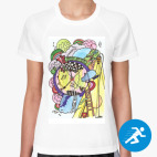 Женская спортивная футболка