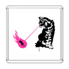 Магнит 6.5 x 6.5 см  'Кошки-мышки'