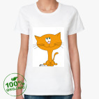 Женская футболка органик