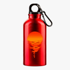 Металлическая бутылка 400 мл UV-DTF