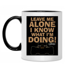 Кружка двухцветная