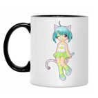 Кружка двухцветная