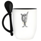 Кружка с ложкой