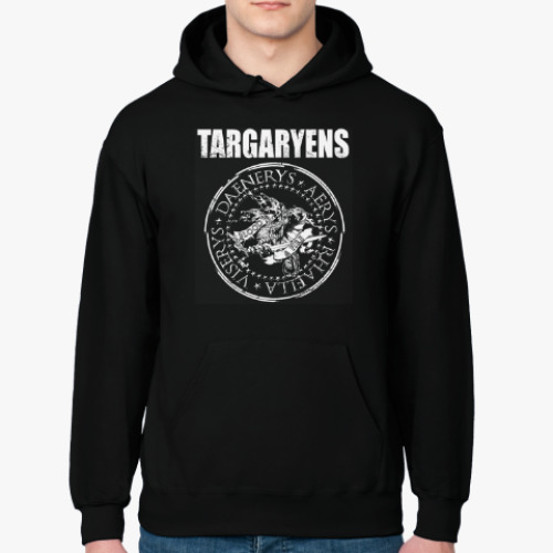 Толстовка худи с принтом Игра престолов Таргариены