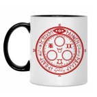 Кружка двухцветная